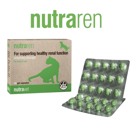 NUTRAVET NUTRAREN 45 cps - câini și pisici