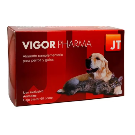 JT VIGOR PHARMA 60 tab - câini și pisici
