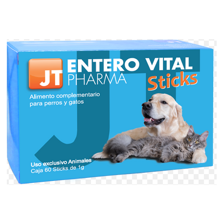 JT-ENTERO VITAL 60 stick-uri  - câini și pisici