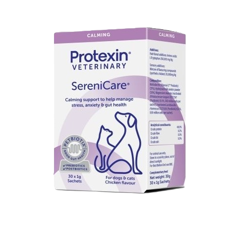 PROTEXIN SERENICARE 30 plicuri x 1g - câini și pisici