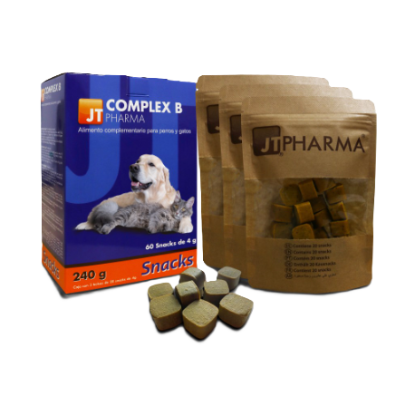 JT-COMPLEX B PHARMA 60 SNACKS