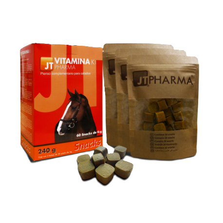 JT-VITAMINA K1 PHARMA 60 SNACKS